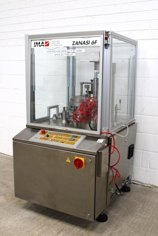 IMA Zanasi 6F Automatic Encapsulator Pharma Encapsulation Good Condition